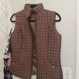 Brown vest